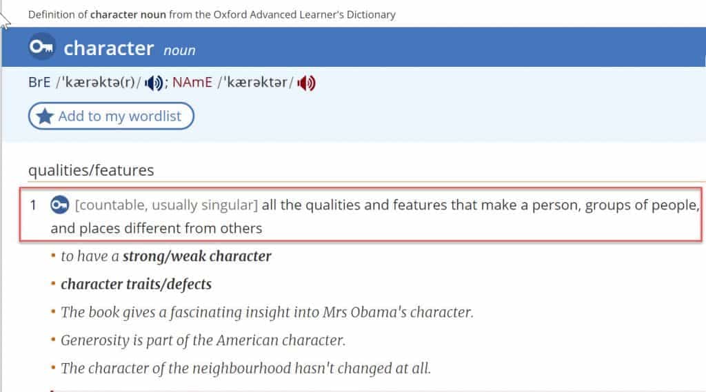character role差別：character 英文說明