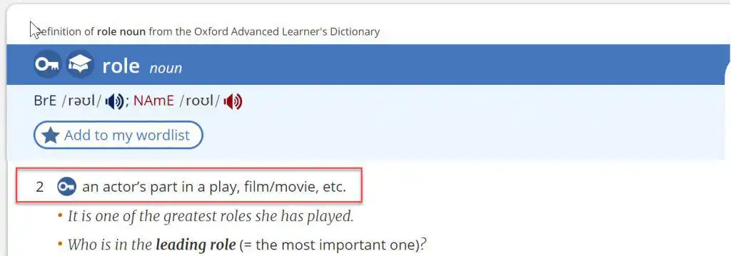 character role差別：role 英文說明