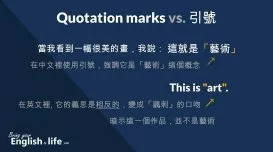 Quotation Marks 與引號的大差別 中文vs 英文標點符號 Punctuation 活化英文bring Your English To Life